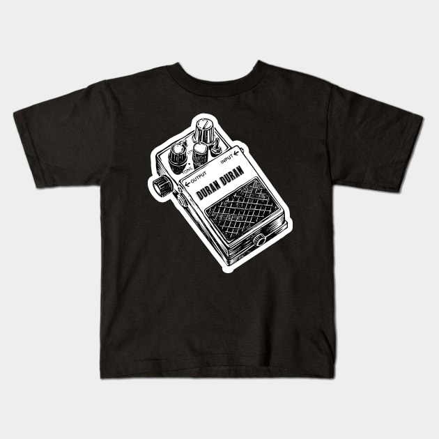 Duran Pedals Concert Kids T-Shirt by _ASCreative